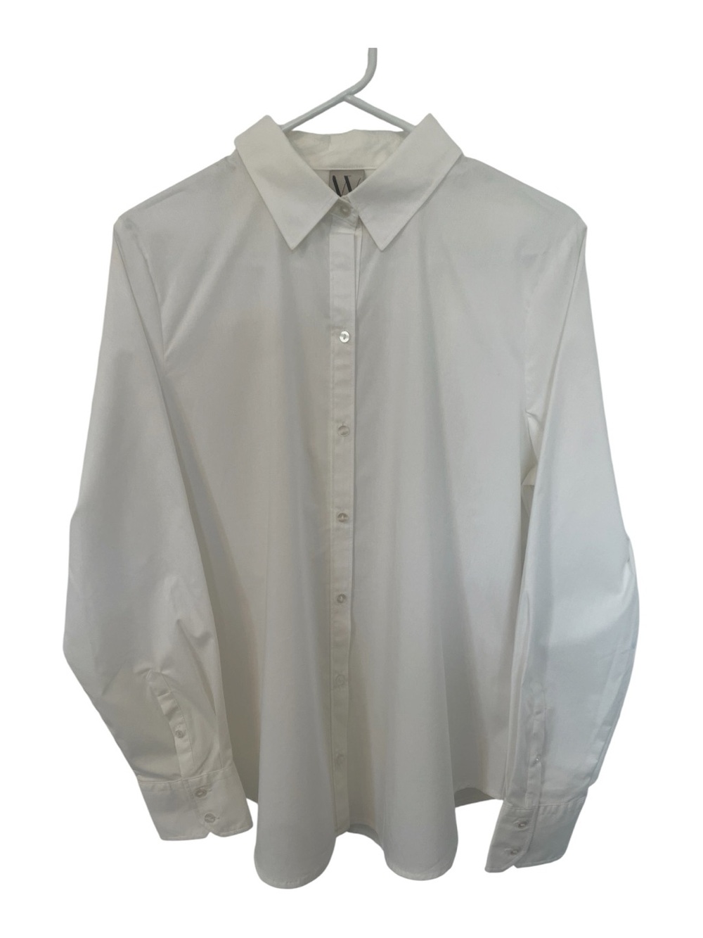 Worthington White Long Sleeve Button-Up Shirt NWT